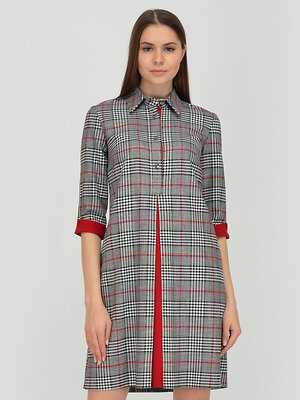 VISERDI Платье 120667 4289-крс 4401130 серый