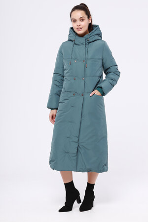DIMMA Пальто 125078 2103 Бирюзовый