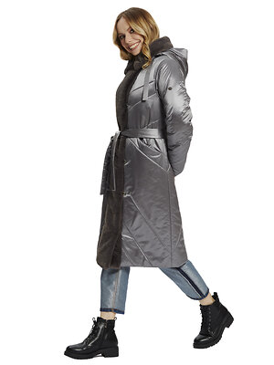 DIMMA Пальто 151956 2122 Серый