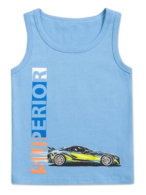 PELICAN Майка 152374 BUVD3206 Голубой