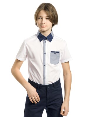 PELICAN Сорочка 160207 BWCT7100 Белый