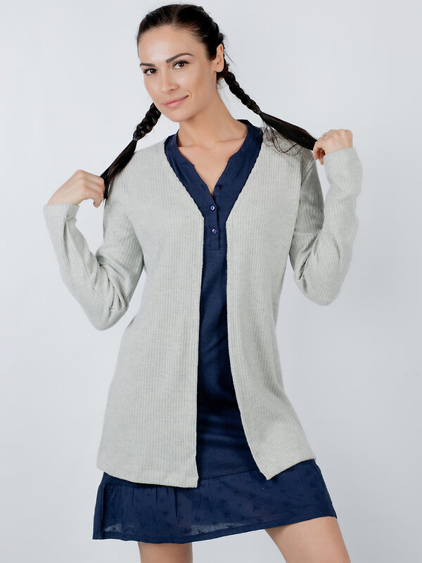 Jadea Кардиган 168676 5084 cardigan grigio jad