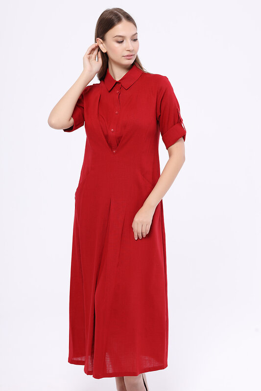 DIMMA Платье 169661 2174 Брусничный