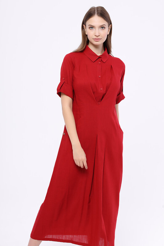 DIMMA Платье 169661 2174 Брусничный