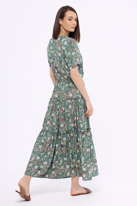 VISERDI Платье 169221 10218-зцв 451990 зеленый