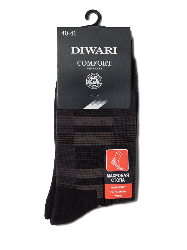 DiWaRi Носки 187861 COMFORT Черный