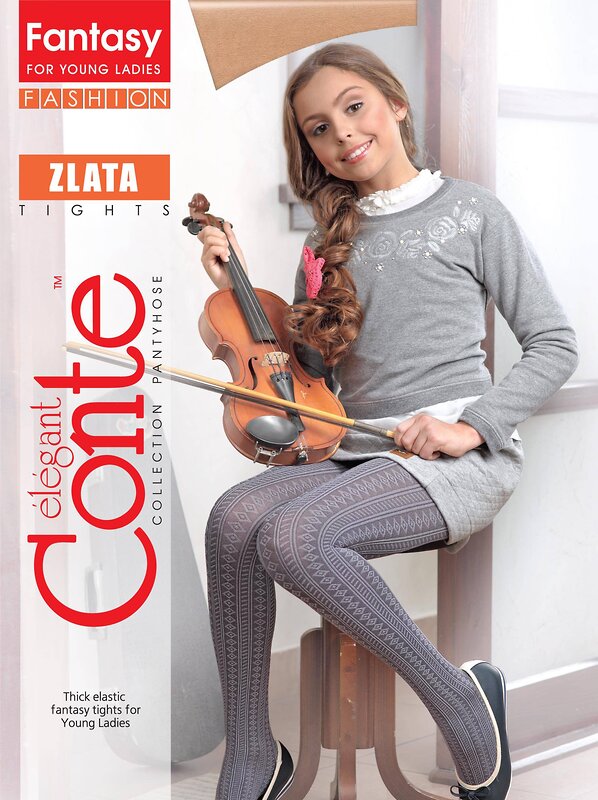 Conte elegant Колготки 188088 ZLATA Grafit