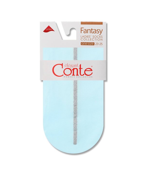 Conte elegant Носки 188460 FANTASY (люрекс) Light blue