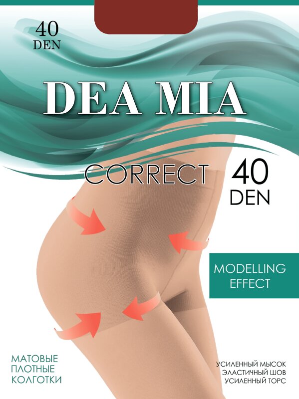 DEA MIA Колготки 190856 CORRECT 40 