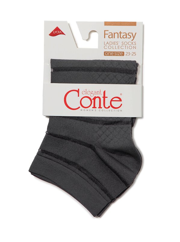 Conte elegant Носки 195130 FANTASY (короткие) grafit