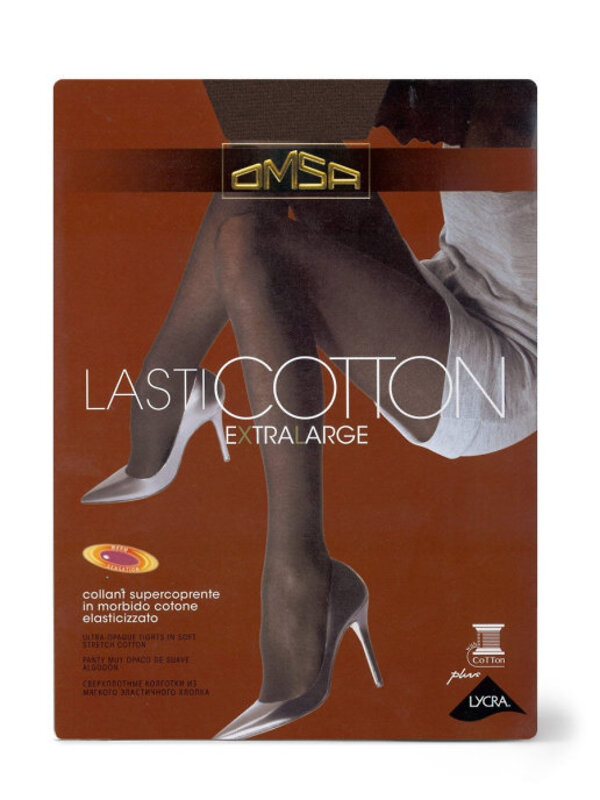 JS Omsa Колготки 198327 LASTICOTTON XL 