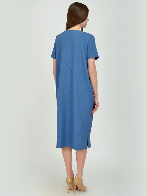 VISERDI Платье 202498 1946-джсc 459650 серо-синий