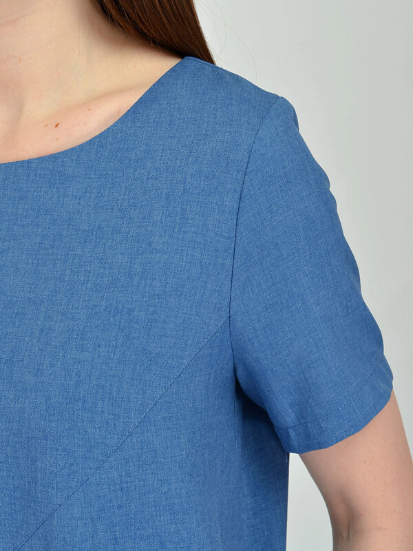 VISERDI Платье 202498 1946-джсc 459650 серо-синий