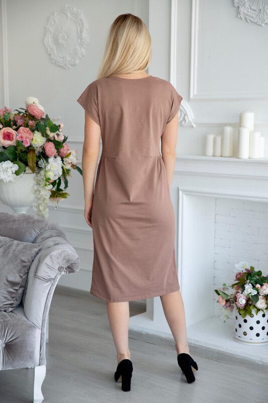 Lika Dress Платье 204010 7496 Коричневый