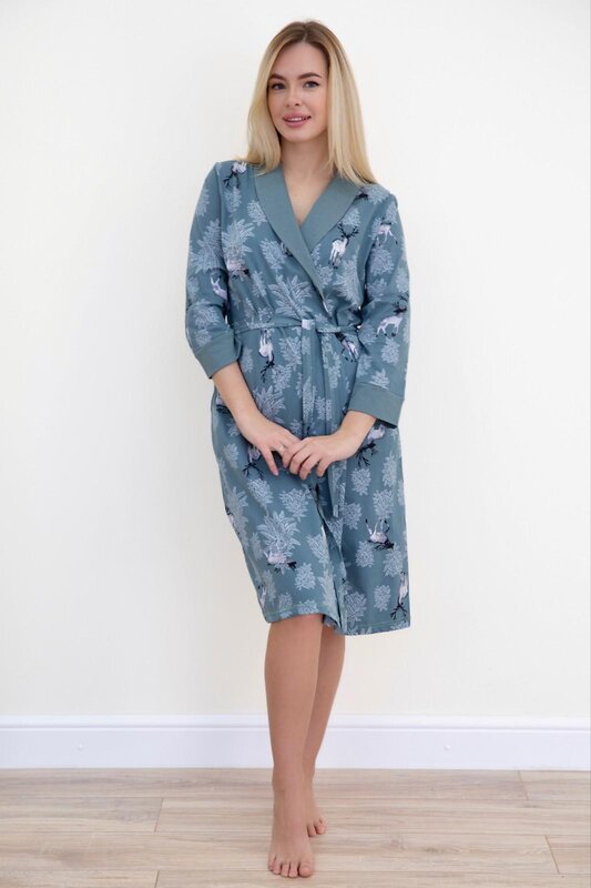 Lika Dress Халат 208013 7787 Зеленый