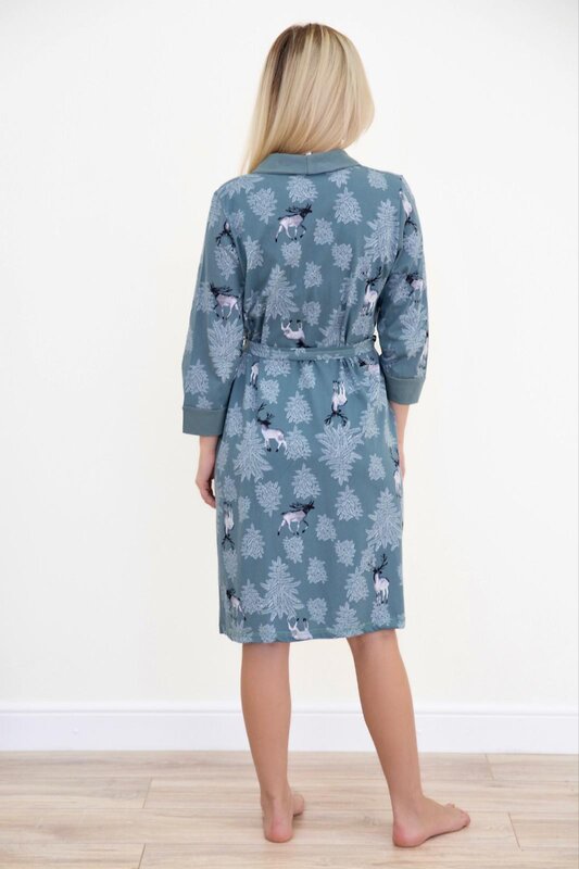 Lika Dress Халат 208013 7787 Зеленый