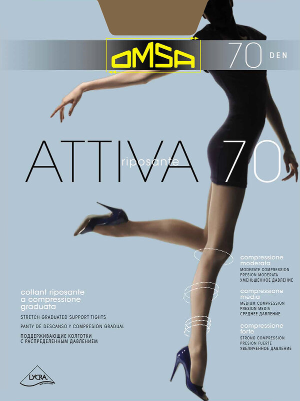 Omsa Колготки 198688 ATTIVA 70 