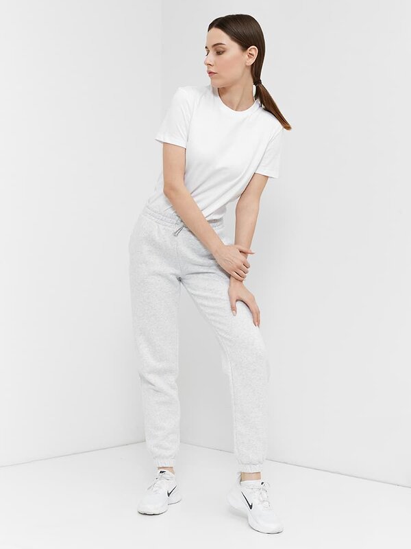 MARK FORMELLE Брюки 226235 382376 серый меланж