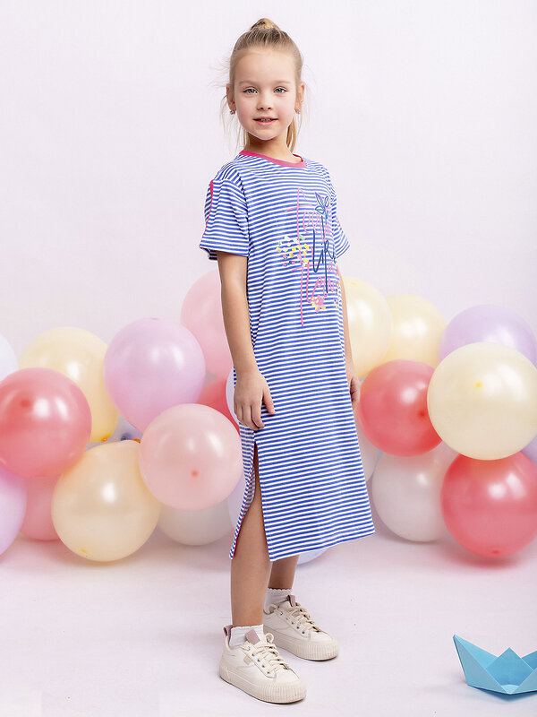 BATIK Платье 235656 0041_ЛС22 синий