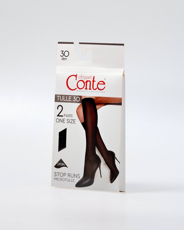 Conte elegant Гольфы 239485 TULLE (2 пары) 