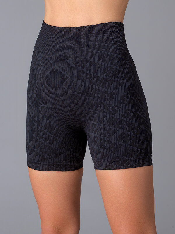 Giulia Шорты 244256 SHORTS RIB WELLNESS nero