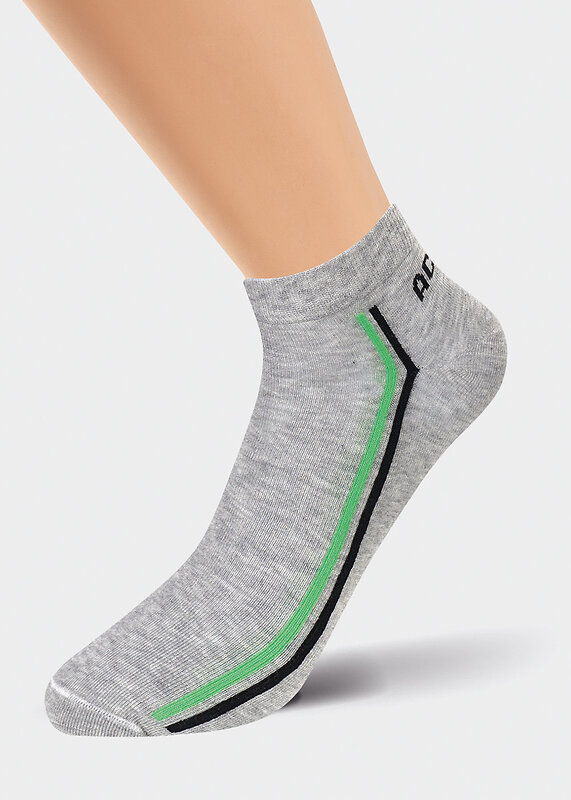 CLEVER Носки 249178 К6220Л меланж серый