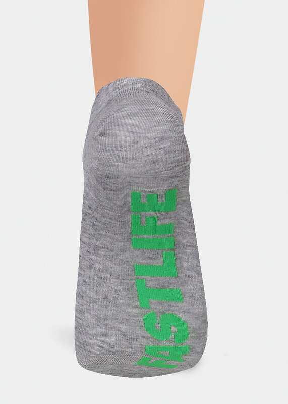 CLEVER Носки 249180 К6203Л меланж серый