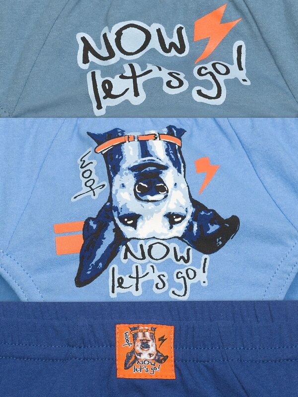 PELICAN Трусы 250384 BULB3272(3) Джинс/голубой/синий