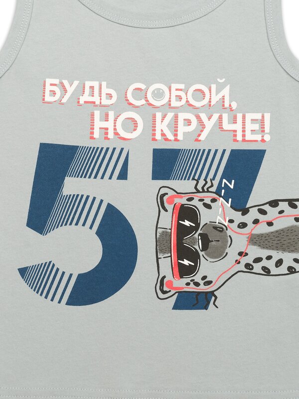 PELICAN Майка 250405 BUVD3271 Серый