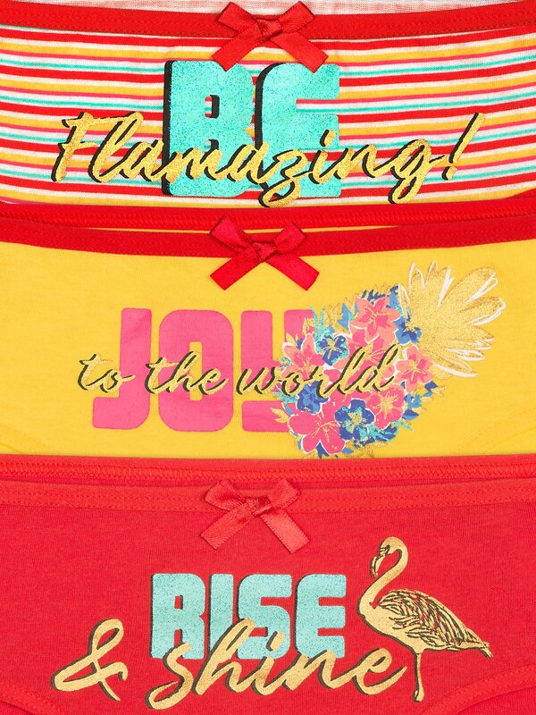 PELICAN Трусы 250461 GULB3286(3) Красный/желтый/коралловый