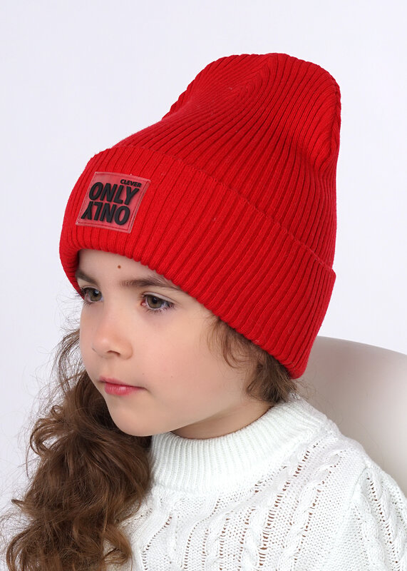 CLEVER Шапка 251426 603435ха красный