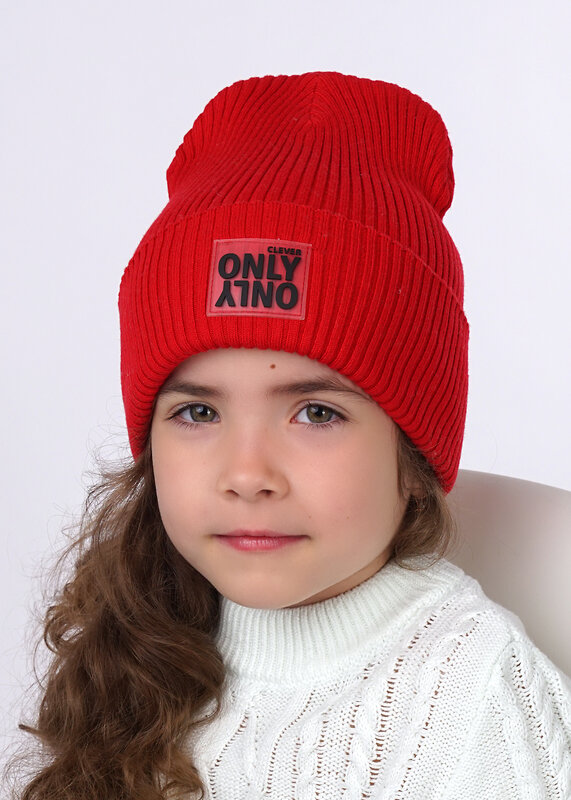 CLEVER Шапка 251426 603435ха красный