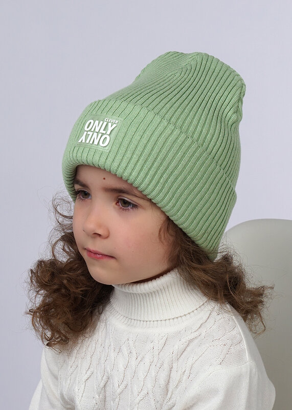 CLEVER Шапка 251436 603435ха св.зелёный