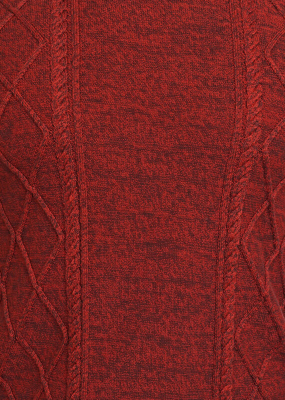 CLEVER Джемпер 253598 423375/73ха терракотовый