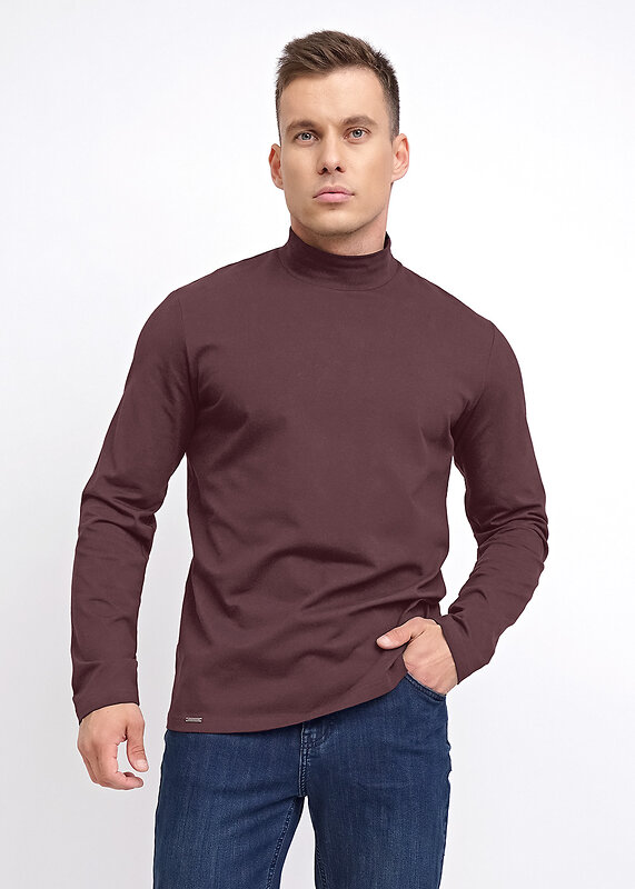 CLEVER Джемпер 253612 602063/2гг т.коричневый