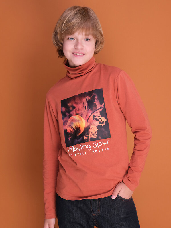 PELICAN Джемпер 254456 BFJS4296/1 Медный