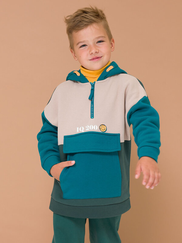 PELICAN Толстовка 254471 BFNK3295/1 Зеленый