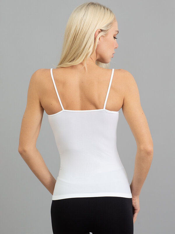 JS Giulia Майка 255587 CARACO CAMISOLE bianco