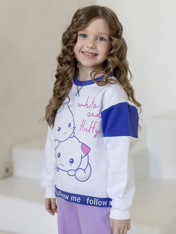 BATIK Свитшот 258796 039_ОС22 Белый