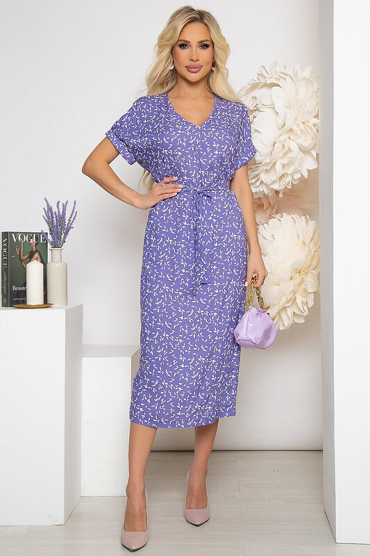 LT Collection Платье 259605 П3862 сиреневый