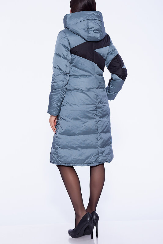 DIMMA Пуховик 39878 1922 Бирюзовый
