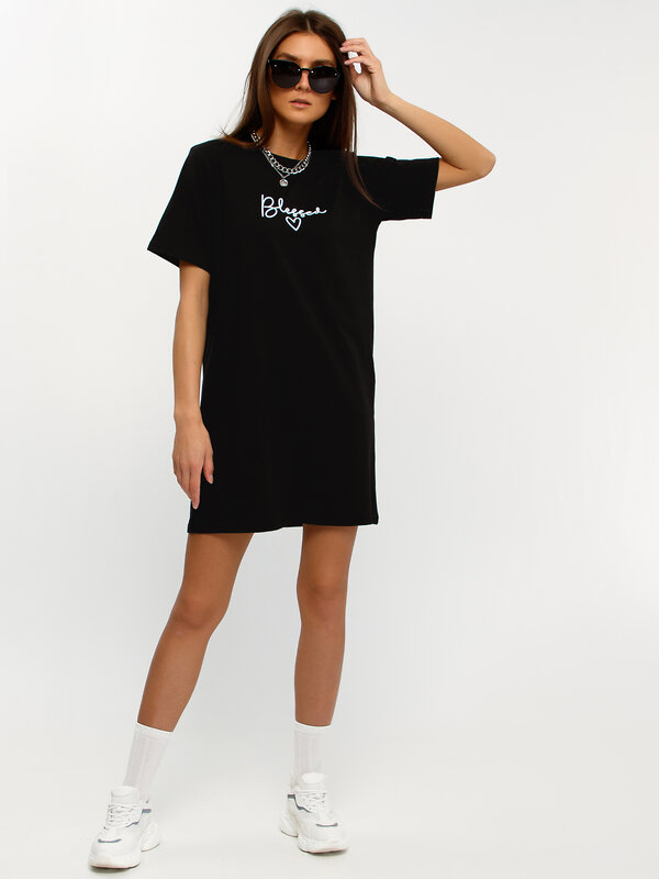 Апрель Платье 261635 1ЖПК3963804 черный