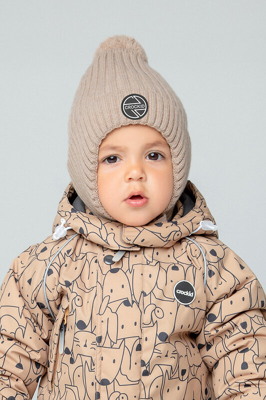 CROCKID Шапка 263006 КВ 20335/ш бежевый