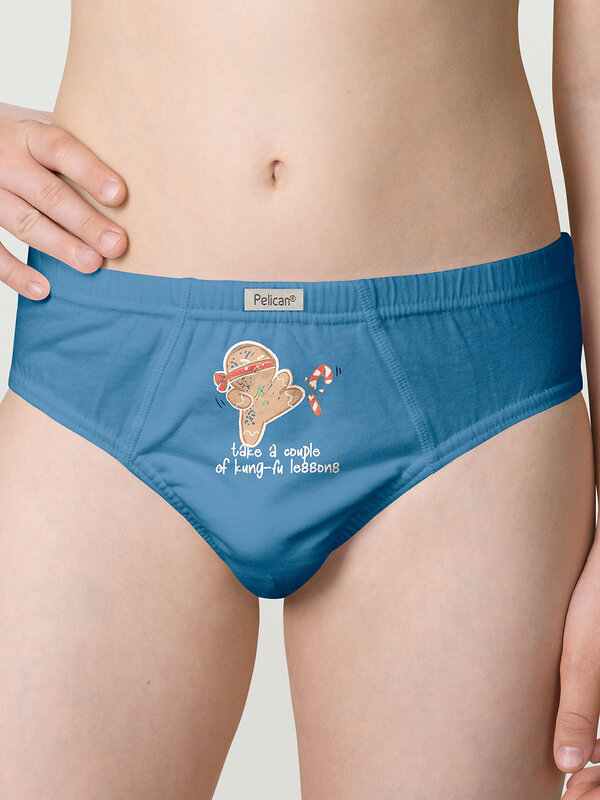 PELICAN Трусы 263533 BULB5308(3) Серый/голубой/джинс