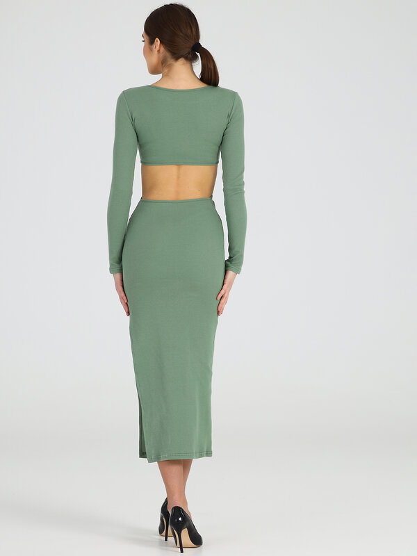 Апрель Платье 266648 1ЖПД4219023 зеленый