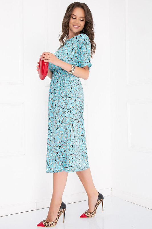 Bellovera Платье 268456 33П3935 бирюза