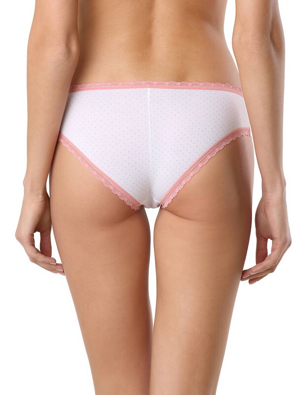 Conte elegant Трусы 270862 LAZY DAYS LHP 1005 (на вешалке) white-dusty rose