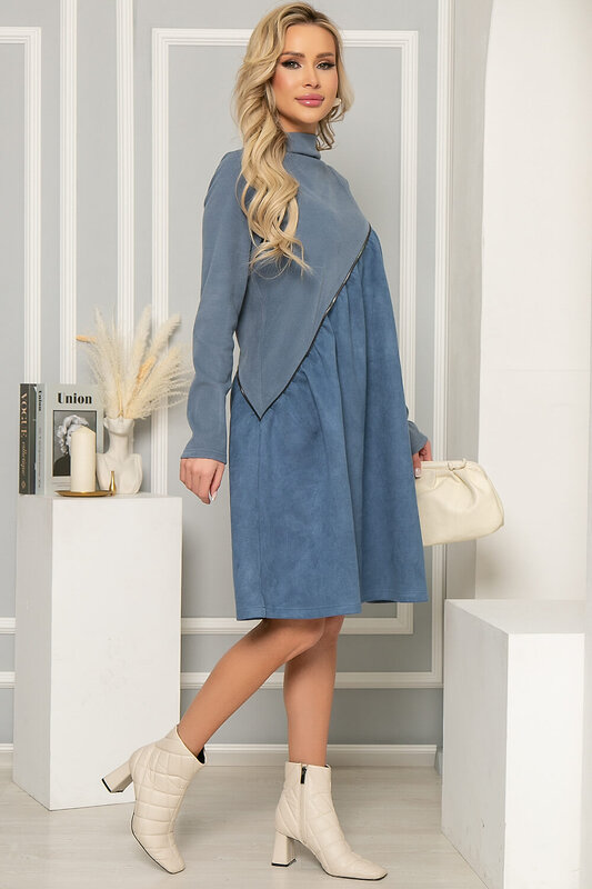 LT Collection Платье 272157 П4913 джинс