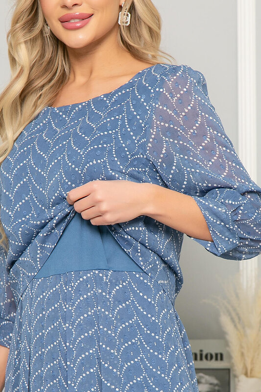 LT Collection Платье 273407 П4969 голубой
