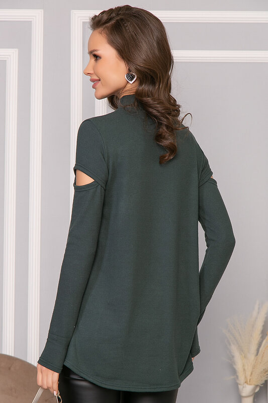 LT Collection Джемпер 273409 Б5016 зелёный